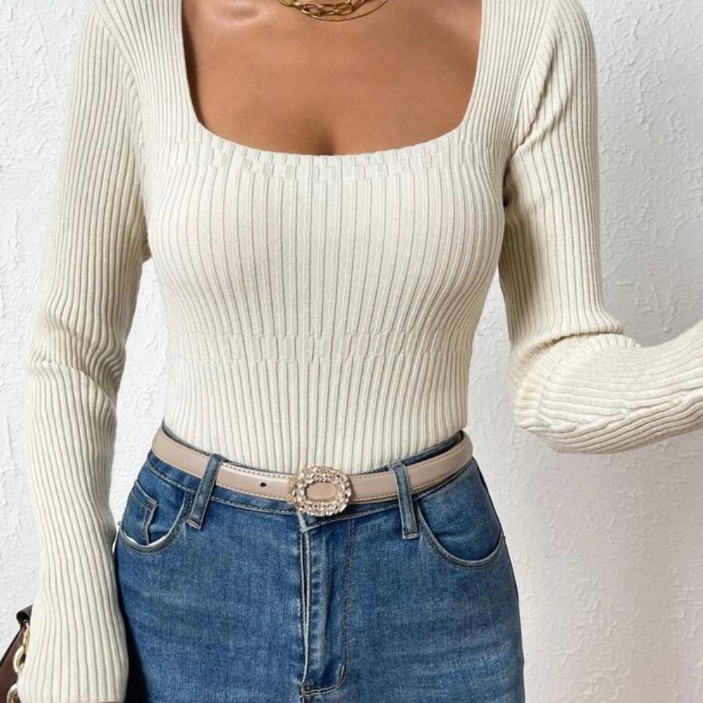 SHEIN Ribbed sweater